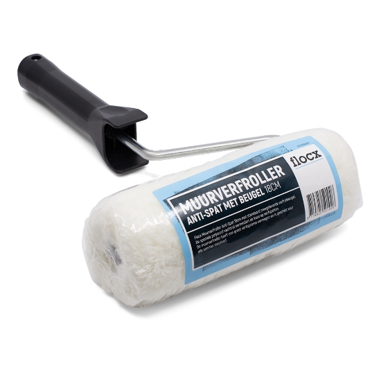 Flocx Muurverfroller + Beugel Antispat