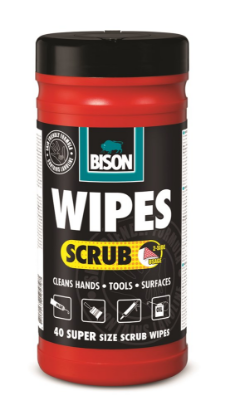 Bison Wipes Scrub