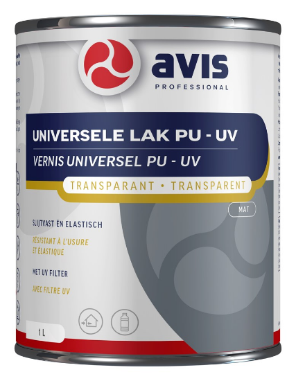 Avis Universele lak PU/UV Mat de Vos Verf