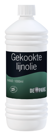 De Parel Gekookte lijnolie de Vos Verf