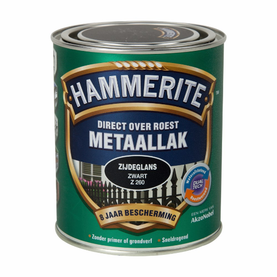 Hammerite Metaallak Zijdeglans de Vos Verf
