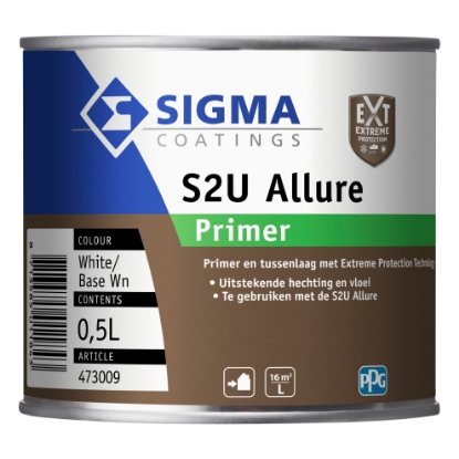 Sigma S2U Allure Primer 500 ml - de Vos verf