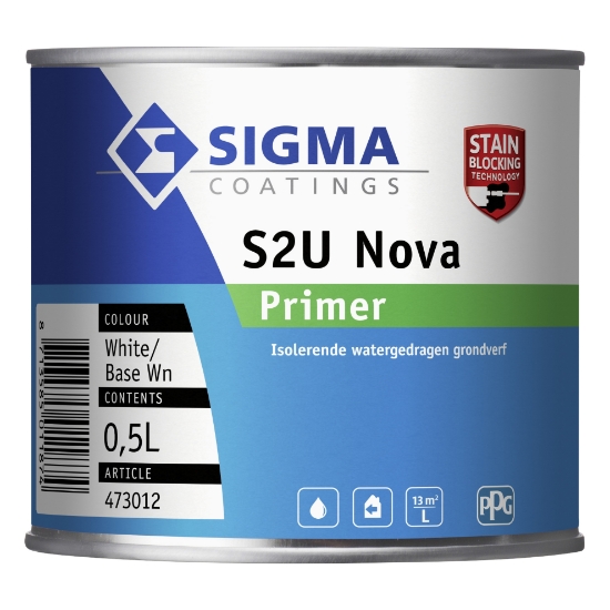 Sigma S2U Nova Primer 500 ml - de Vos verf
