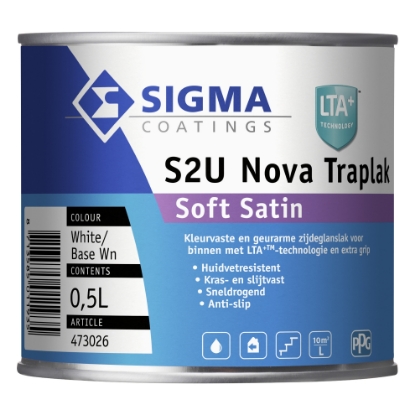 Sigma S2u Nova Traplak Soft Satin - de Vos verf