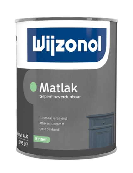 Wijzonol Matlak Terpentineverdunbaar - de Vos verf