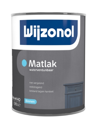 Wijzonol Matlak Waterverdunbaar - de Vos verf