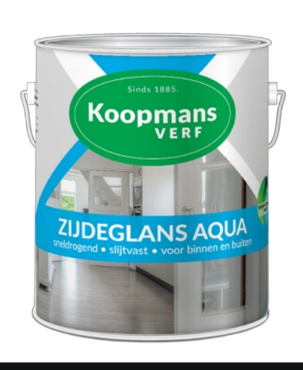 Koopmans Zijdeglans Aqua de Vos verf