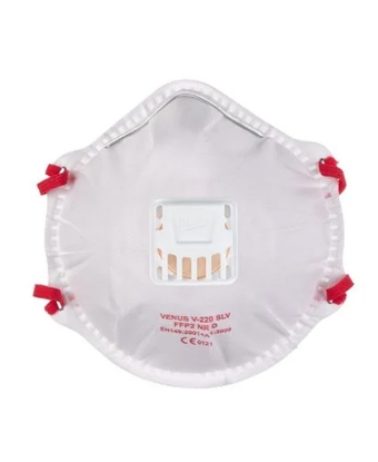 Milwaukee Stofmasker FFP2 met ventiel - de Vos verf