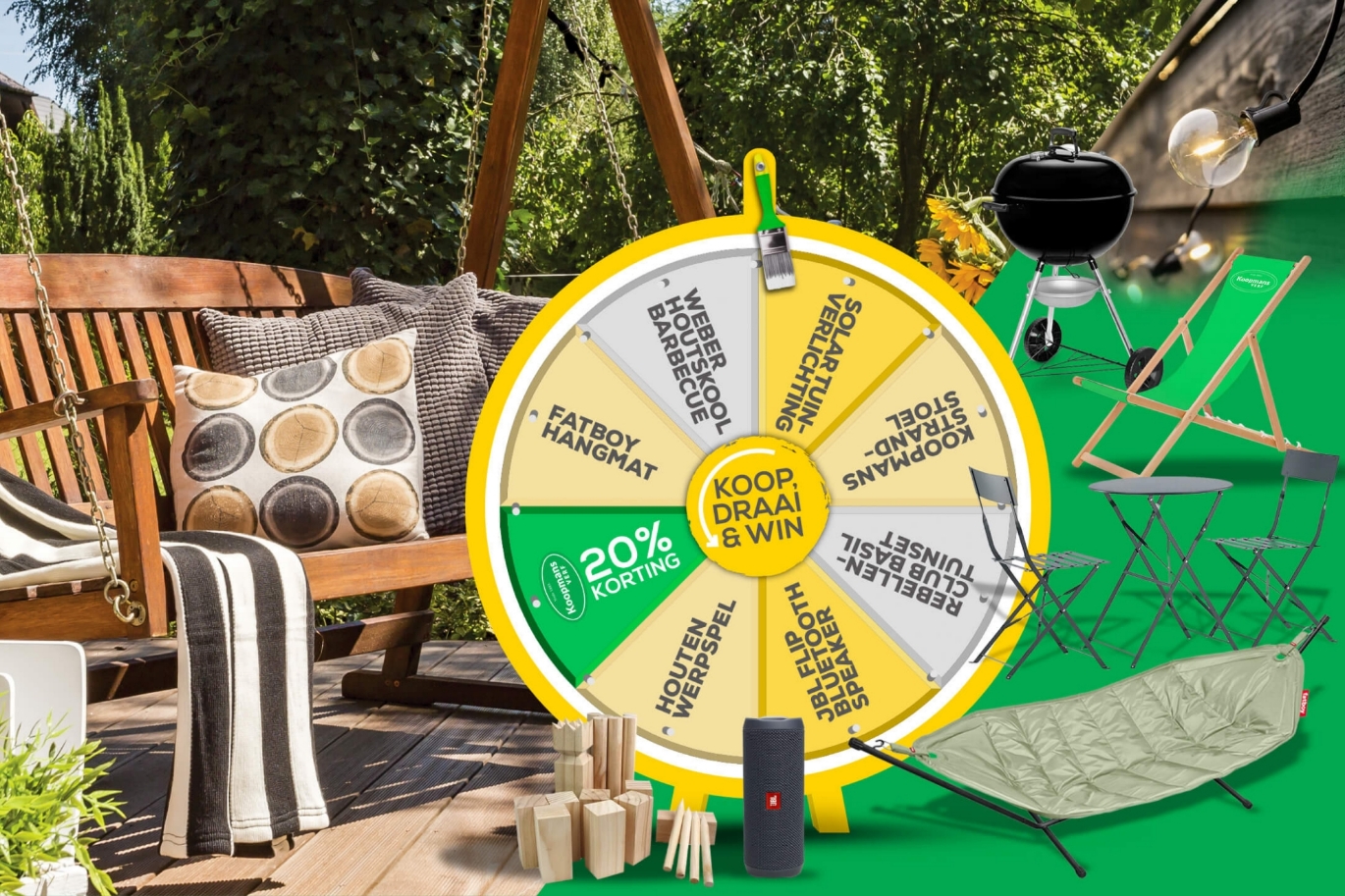 Koop, Draai & Win met Koopmans Verf