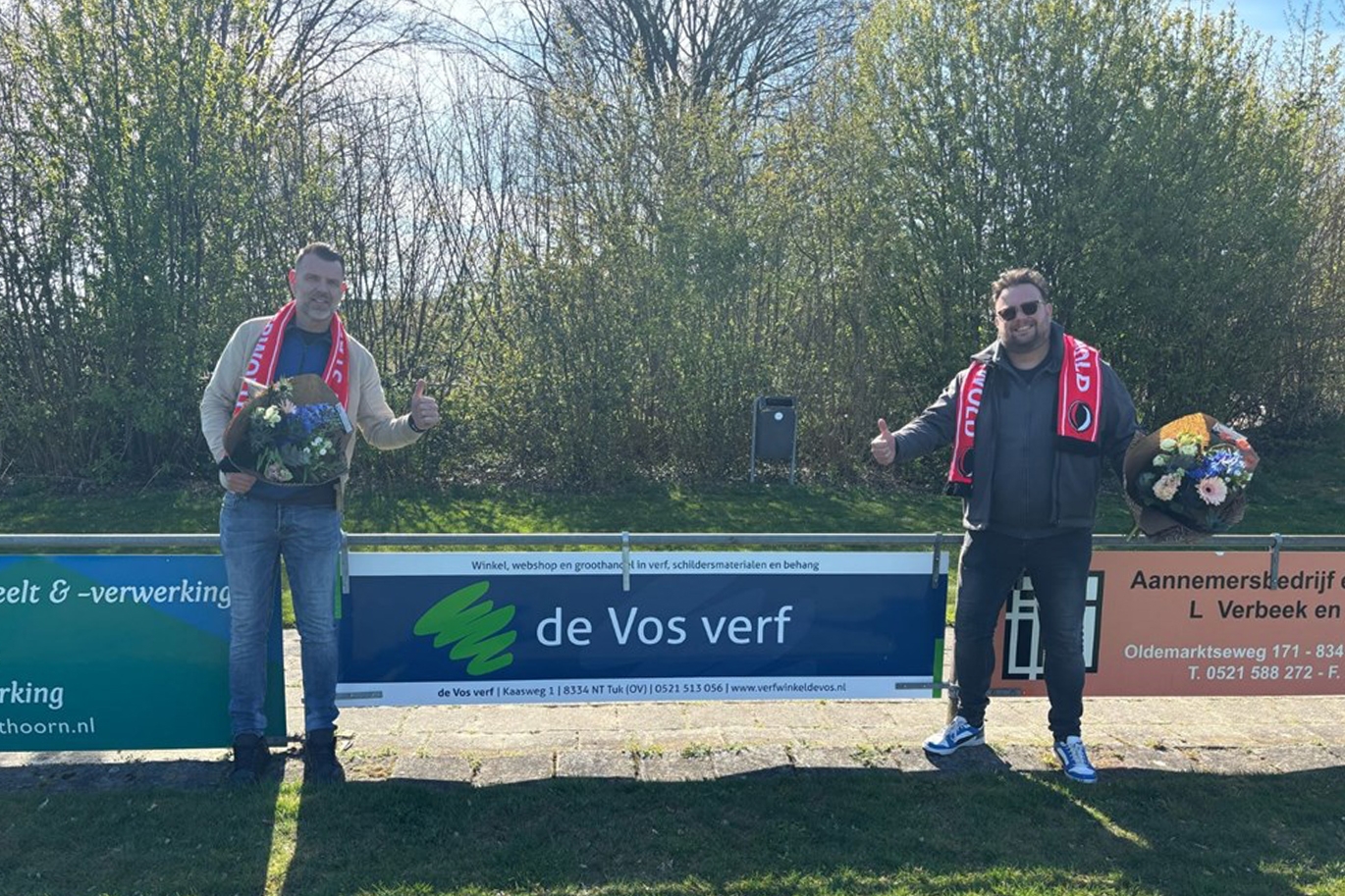 Trotse sponsor van sv Steenwijkerwold